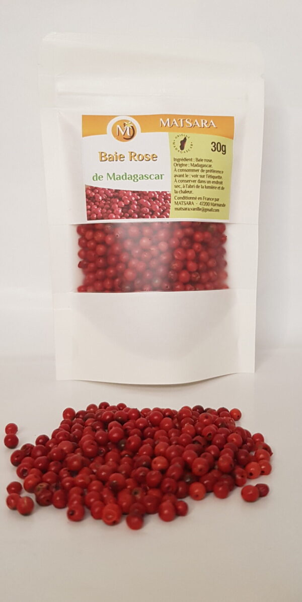 Baie rose de Madagascar 30g