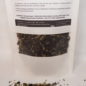 Elegant blackberry thé noir 50g